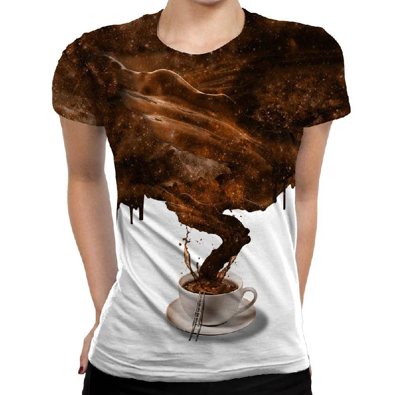 Cuban Coffee Womens T-Shirt