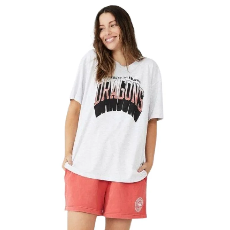 Dragons Cotton On Women's Gradient Tee Chenille Blend Fleece Blend Nylon Blend