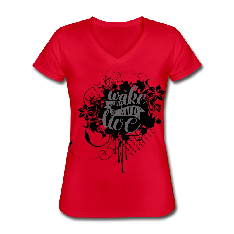 Genesis Alive V-Neck Tee Zippered Buttoned Snapped
