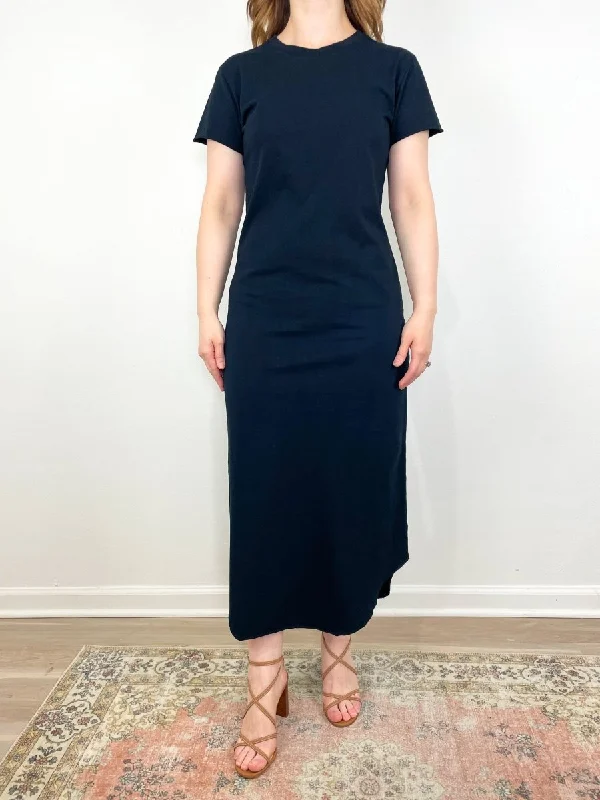 Harper Perfect Tee Maxi Dress in British Royal Navy