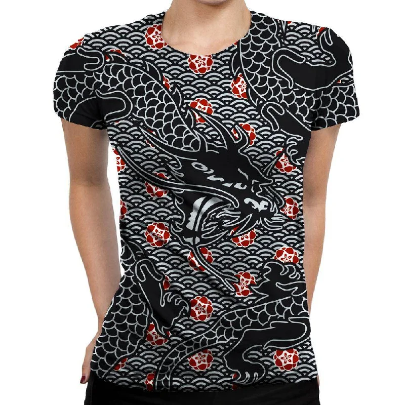 Hidden Dragon Womens T-Shirt