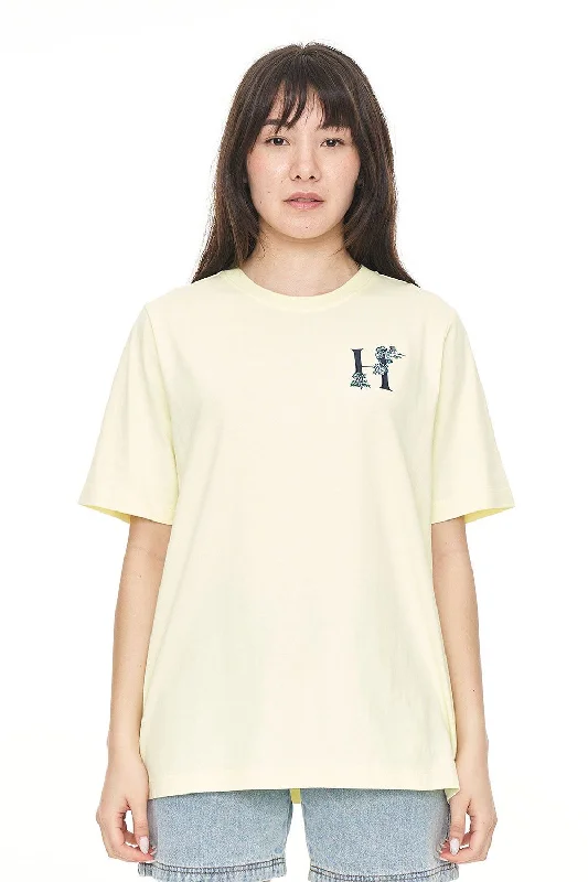 HUFFER RELAX TEE 220/GARDEN PARTY - LIMONCELLO Fashionable Trendy Casual