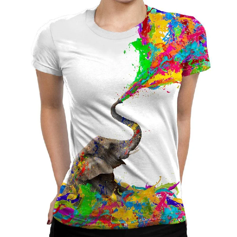 Lucky Paint Womens T-Shirt