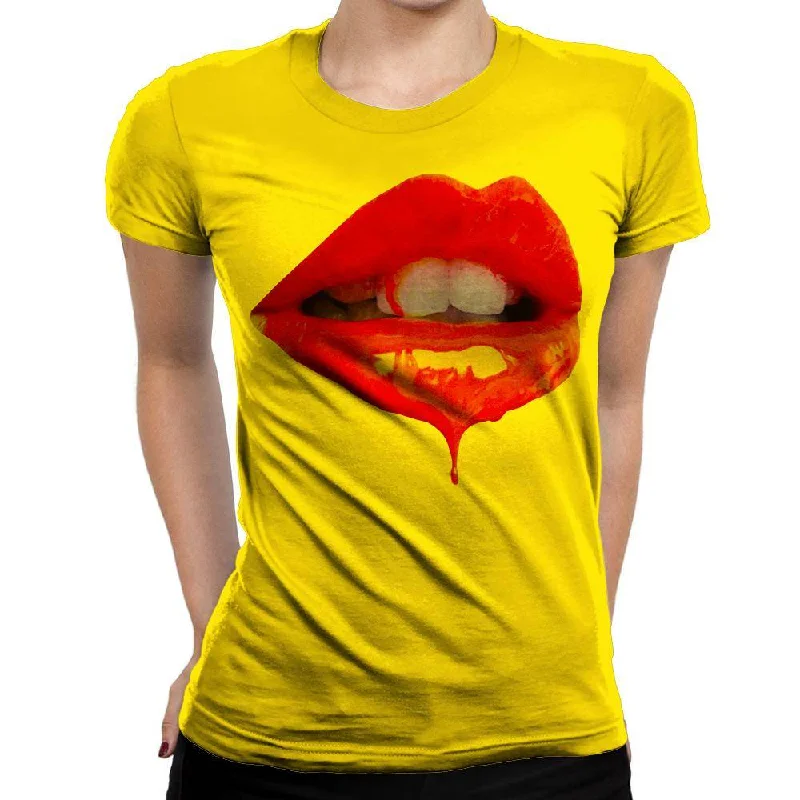 Mommy's Makeover Womens T-Shirt Seamless Knitted Crochet
