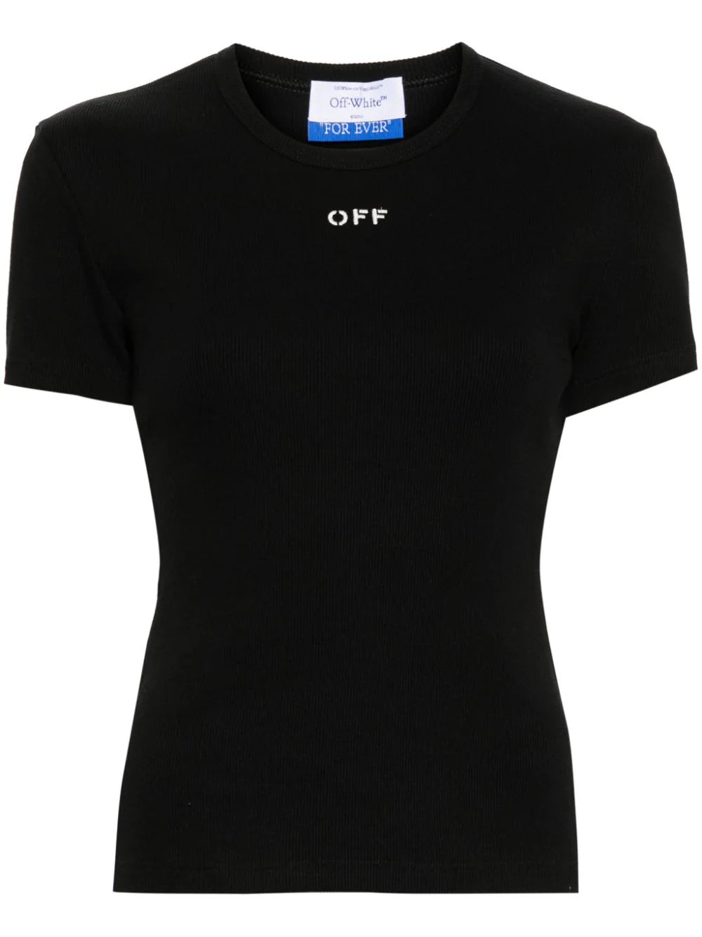 Off White Women Off Stamp Rib Basic Tee Black White Satin Fabric Silk Fabric Chiffon Fabric Off White Women Off Stamp Rib Basic Tee Black White Satin Fabric Silk Fabric Chiffon Fabric