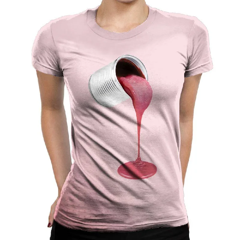 Paint Can Womens T-Shirt Elegant Classic Vintage