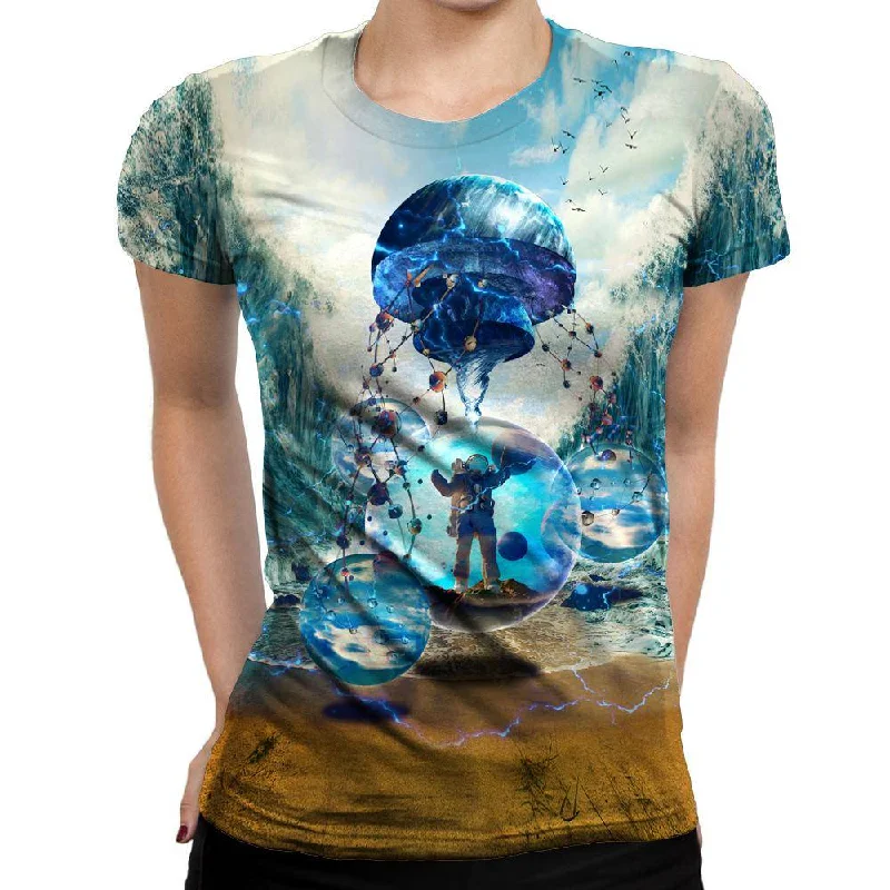 Parting Sea Womens T-Shirt