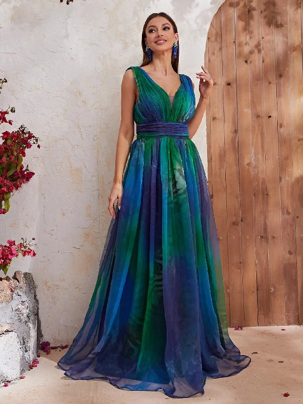 Periwinkle Dreams A-Line Maxi Dress Chic Off-Shoulder Maxi Dress