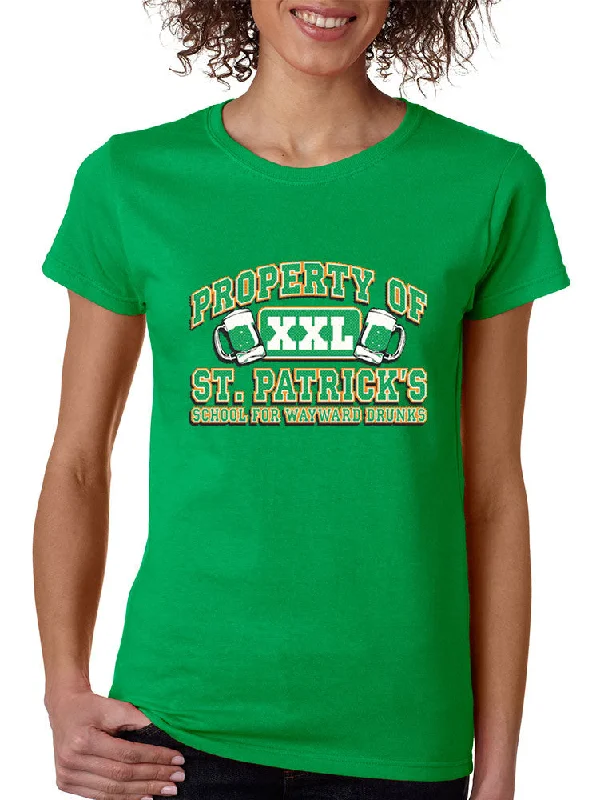 PROPERTY OF St patrick women t-shirt