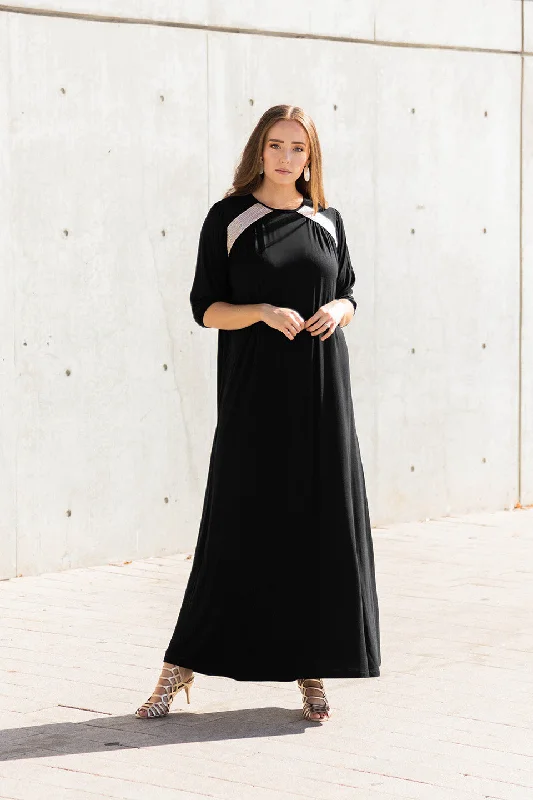 Shina Maxi Dress Cozy Longline Maxi Dress