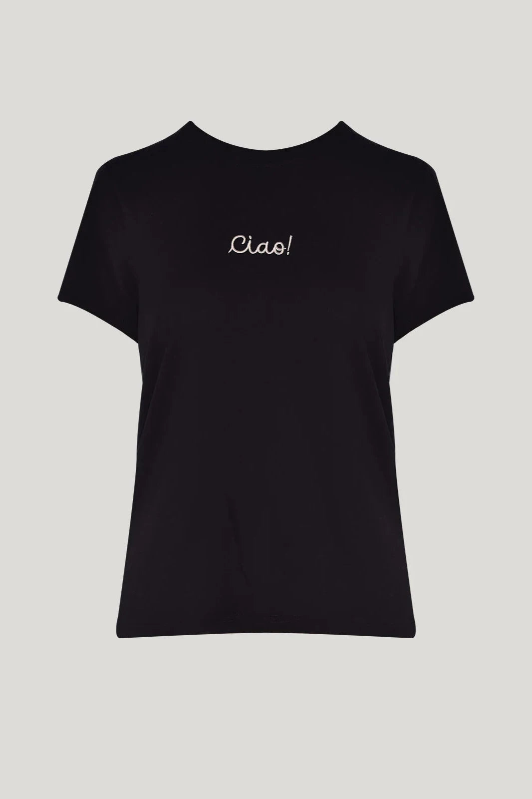 SILLS CIAO TEE - BLACK/BEIGE