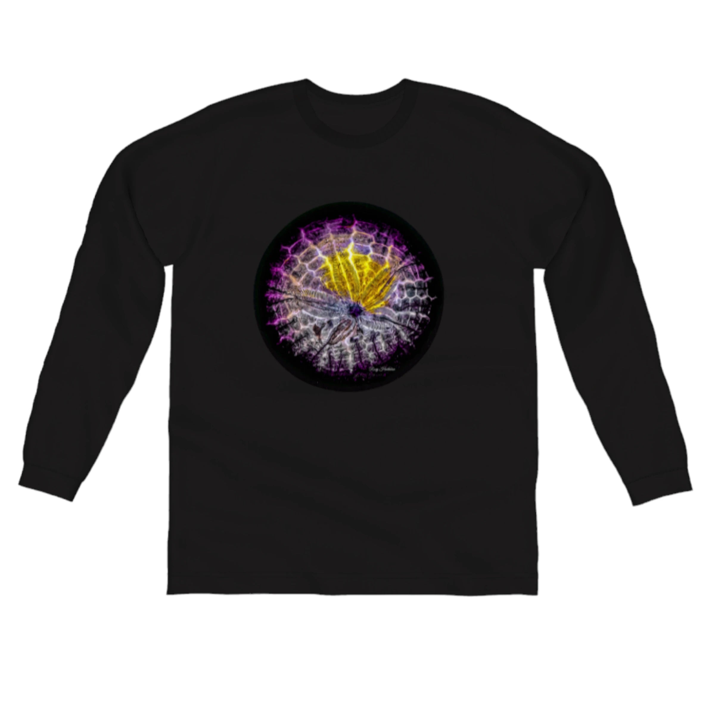 Spotlight Sand Dollar Comfort Long Sleeve Unisex T-shirt Real Fur Shearling Chenille Spotlight Sand Dollar Comfort Long Sleeve Unisex T-shirt Real Fur Shearling Chenille