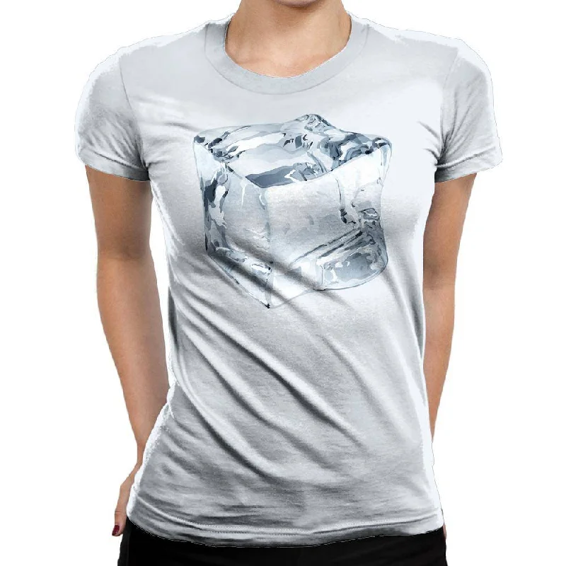 Stay Cool Light Womens T-Shirt Mesh Fabric Canvas Fabric Denim Fabric