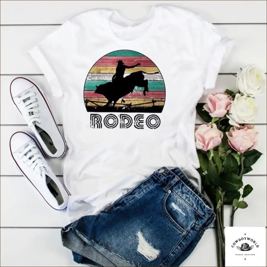 T-Shirt Cowboy Rodeo Las Vegas