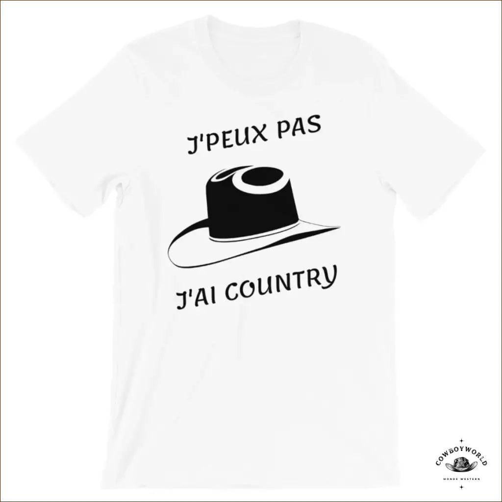 T-Shirt J'Peux Pas J'ai Country