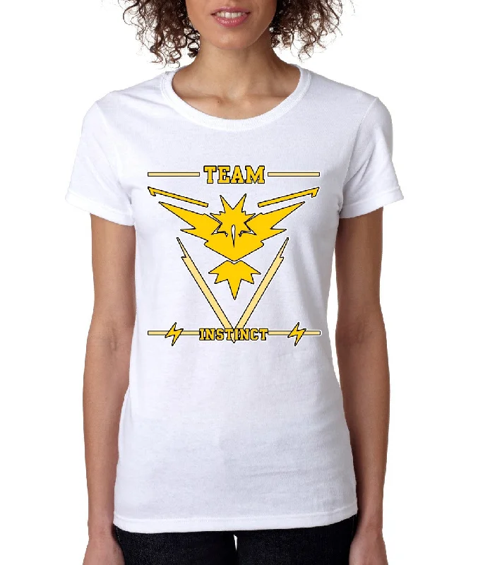 Team Yellow Instinct womens t-shirt