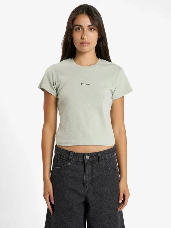 Thrills Minimal Thrills Mini Tee - Sum23 Chenille Blend Fleece Blend Nylon Blend