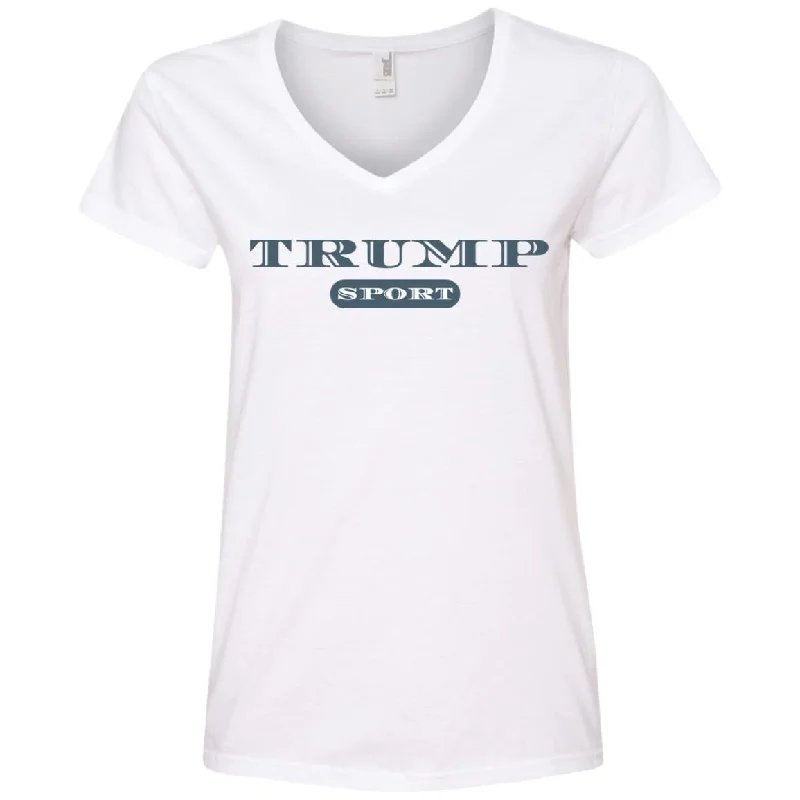 Trump Supporters 2020 V-Neck T-Shirt - Sport Edition Mesh Fabric Canvas Fabric Denim Fabric Trump Supporters 2020 V-Neck T-Shirt - Sport Edition Mesh Fabric Canvas Fabric Denim Fabric