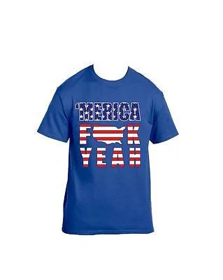 Merica F**k Yeah 4th of July T-Shirt