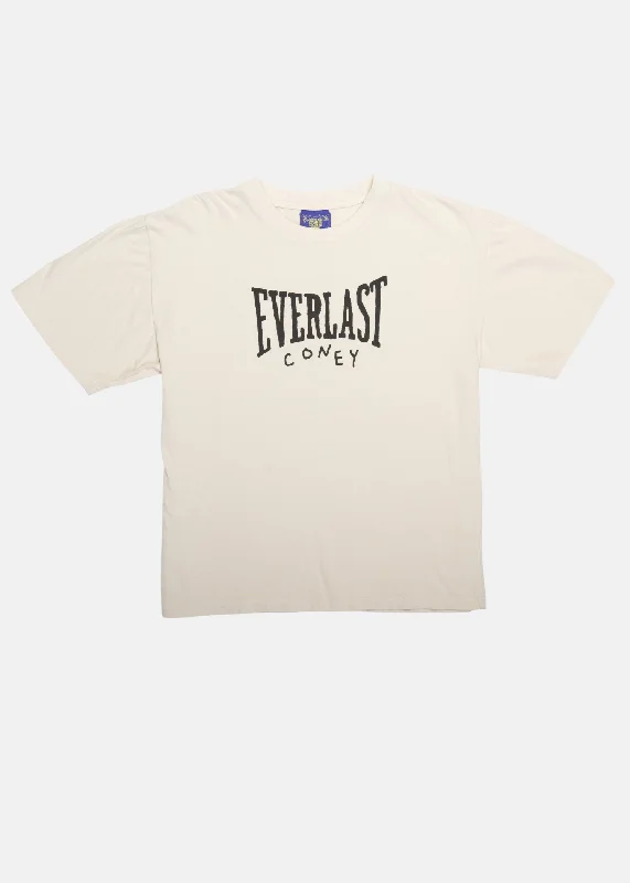 x Everlast Logo Short Sleeve Boyfriend Tee Modern Contemporary Chic