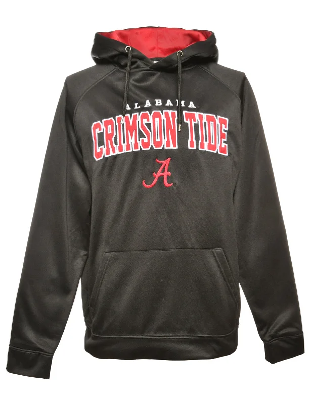 Albama Crimson Tide Football Hooded Sports Sweatshirt - L Hoodie with Drawstring Waist Adjustable Fitted Albama Crimson Tide Football Hooded Sports Sweatshirt - L Hoodie with Drawstring Waist Adjustable Fitted