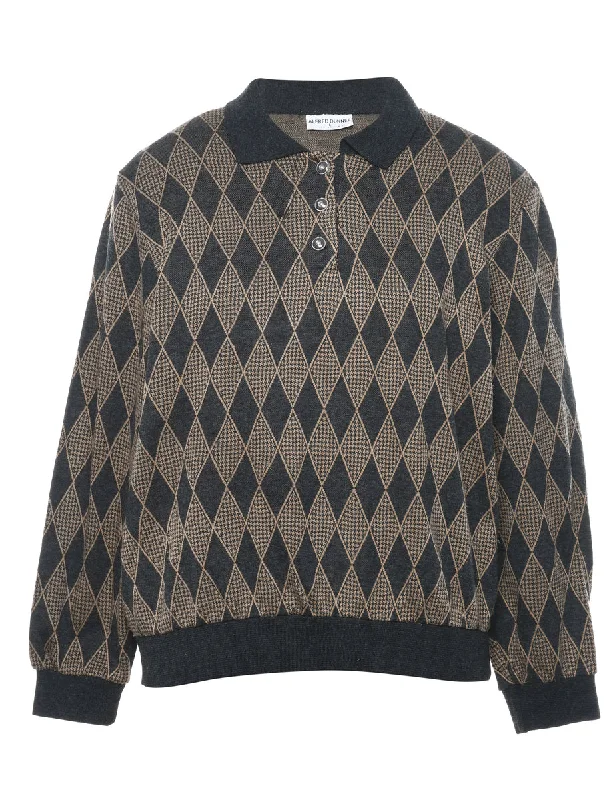 Alfred Dunner Printed Sweatshirt - L