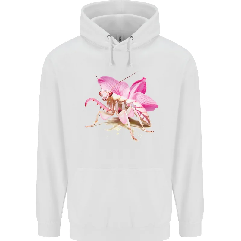 An Orchid Mantis Mens 80% Cotton Hoodie Hoodie with Elastic Waist Stretchable Comfortable An Orchid Mantis Mens 80% Cotton Hoodie Hoodie with Elastic Waist Stretchable Comfortable