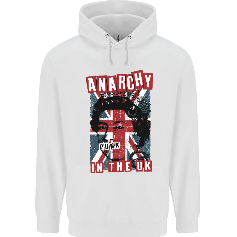 Anarchy in the UK Punk Music Rock Mens 80% Cotton Hoodie Hoodie with Hem Detail Decorative Unique Anarchy in the UK Punk Music Rock Mens 80% Cotton Hoodie Hoodie with Hem Detail Decorative Unique