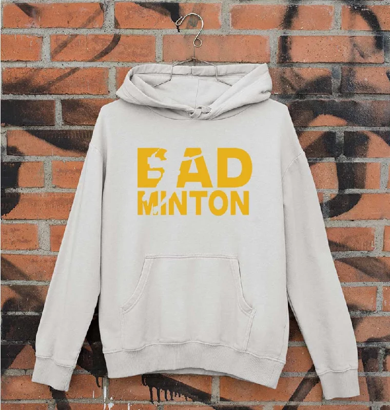 Badminton Unisex Hoodie for Men/Women Hoodie with Slim Fit Tailored Modern