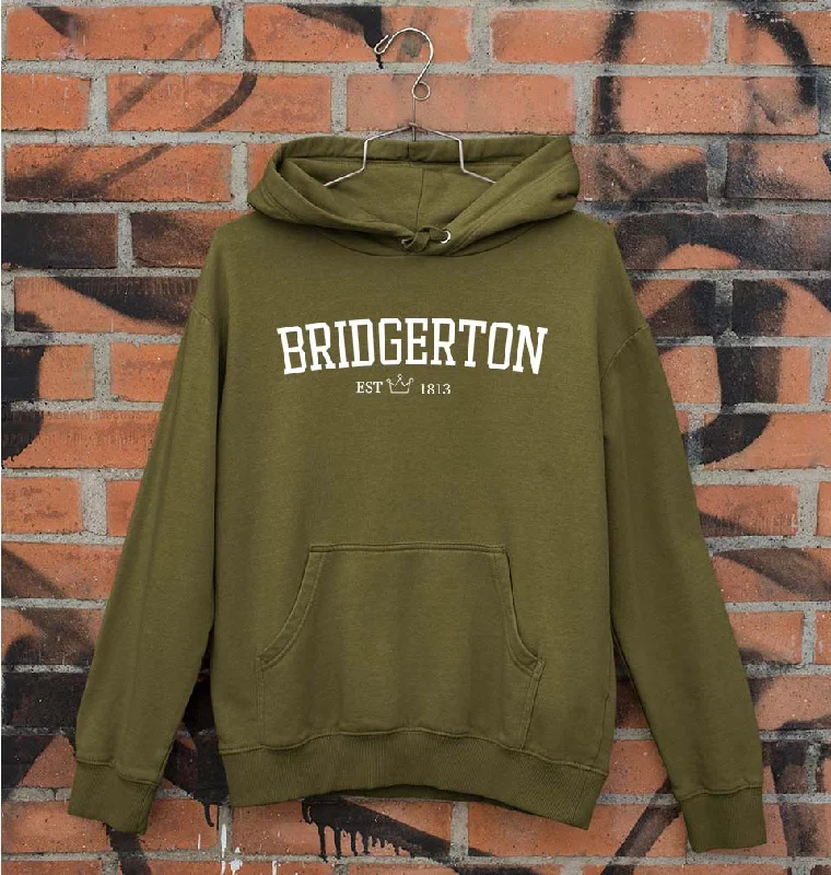 Bridgerton Unisex Hoodie for Men/Women Hoodie with Velcro Closure Adjustable Secure