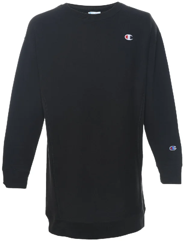 Champion Black Reverse Weave Sweatshirt - M