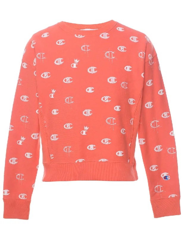 Champion Reverse Weave Printed Sweatshirt - S