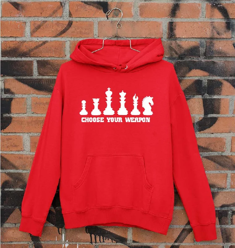 Chess Unisex Hoodie for Men/Women Hoodie with Typography Text Message