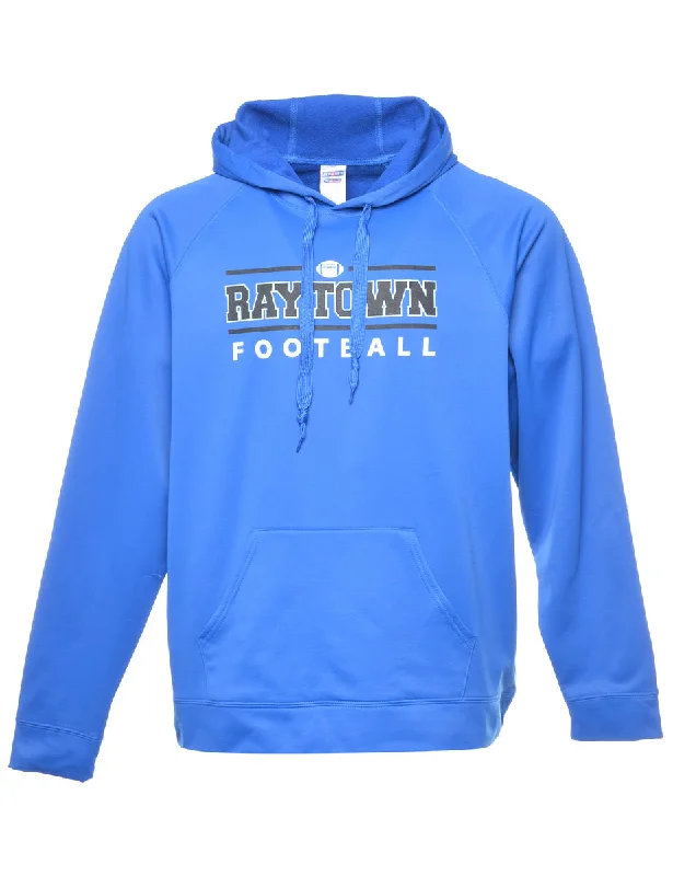 Football Raytown Printed Hoodie - XL Hoodie with Oversized Fit Loose Comfortable