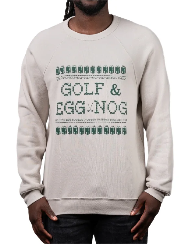 SwingJuice Golf & Egg Nog Unisex Ugly Sweatshirt