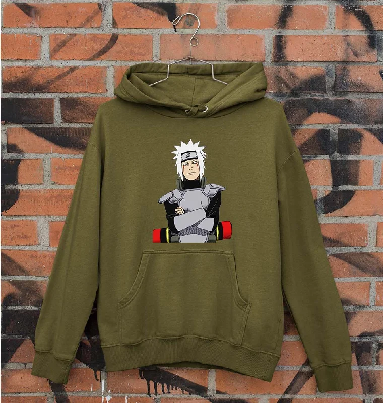 Jiraiya Unisex Hoodie for Men/Women Hoodie with High Neck Warm Protective