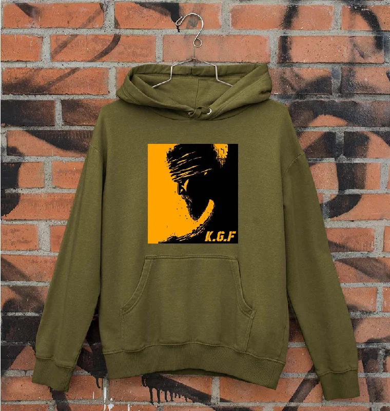 KGF Unisex Hoodie for Men/Women Hoodie with Hem Detail Decorative Unique