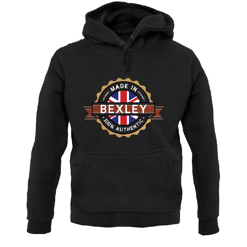 Made In Bexley 100% Authentic Unisex Hoodie Hoodie with Pocket Utility Practical