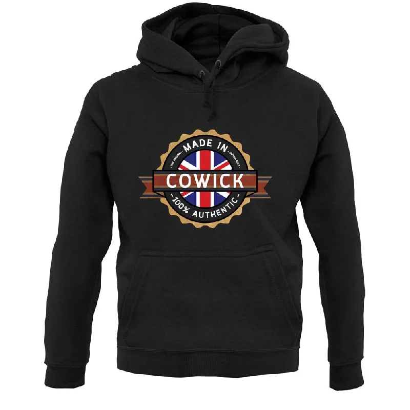 Made In Cowick 100% Authentic Unisex Hoodie Hoodie with Pattern Geometric Abstract