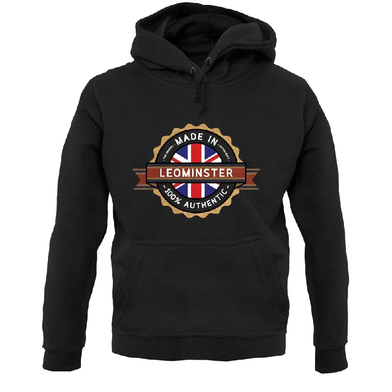 Made In Leominster 100% Authentic Unisex Hoodie Hoodie with Metallic Shiny Futuristic Made In Leominster 100% Authentic Unisex Hoodie Hoodie with Metallic Shiny Futuristic