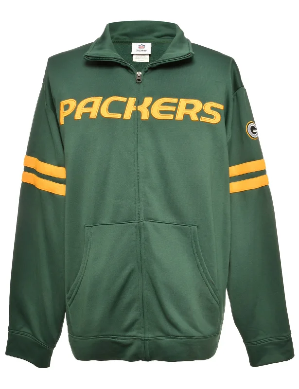 NFL Green Bay Packers Sports Sweatshirt - M Hoodie with Print Artistic Unique