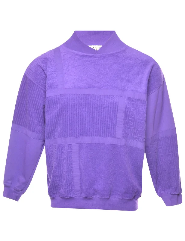 Petites Plain Sweatshirt - S Hoodie with Reflective Safety Nightwear