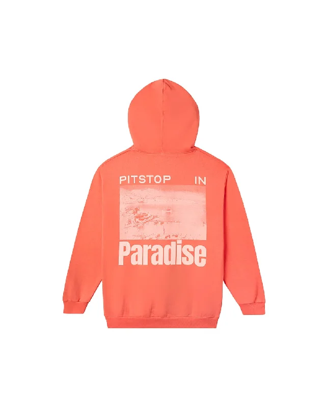 Pitstop in Paradise Hoodie Hoodie with Bell Sleeves Flared Feminine