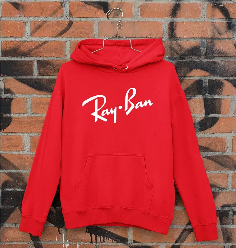 Ray-Ban Unisex Hoodie for Men/Women Hoodie with Zipper Placket Modern Functional