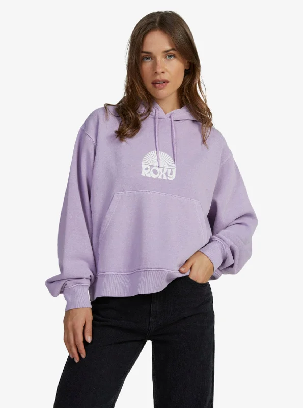 Roxy First Day Hoodie Hoodie with Frayed Bohemian Relaxed