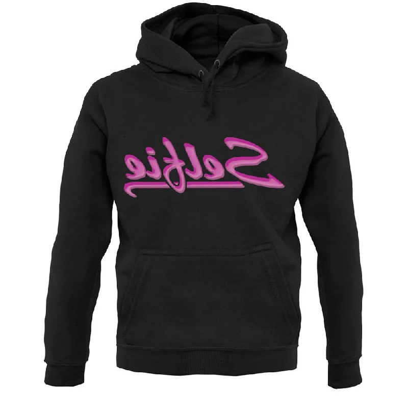 Selfie Backwards Unisex Hoodie Hoodie with Front Slit Layering Stylish