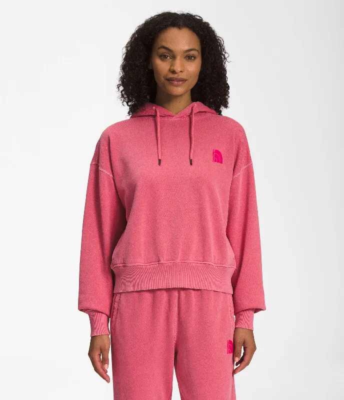 The North Face Garment Dye Womens Hoody Hoodie with Tie-Dye Psychedelic Retro
