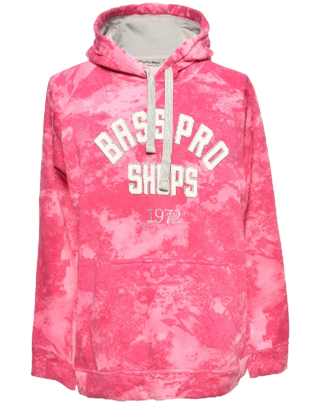 Tie-dye Printed Hoodie - L