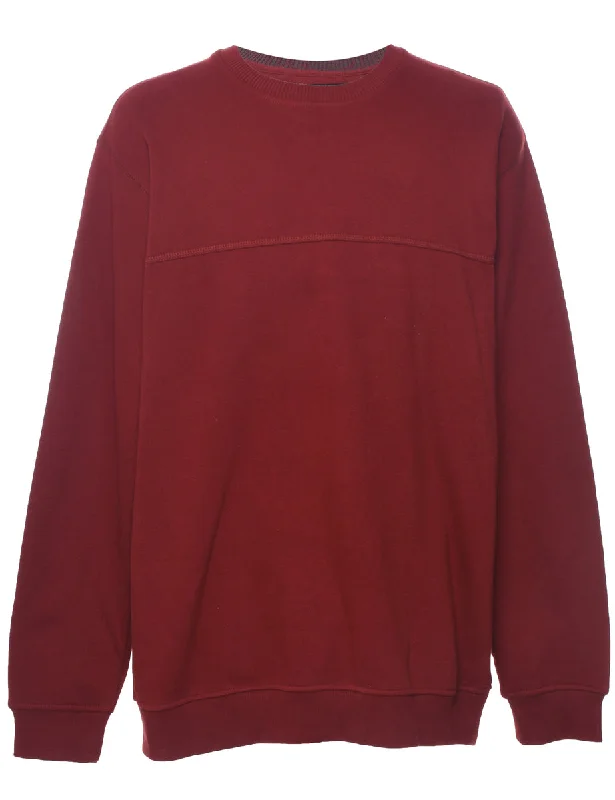 Van Heusen Plain Sweatshirt - XL Hoodie with Drawcord Adjustable Secure