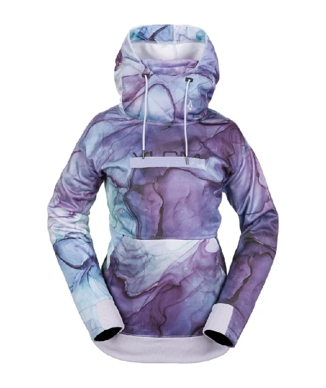 Volcom Riding Hydro Womens Hoodie Hoodie with Illustration Artistic Creative